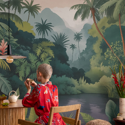 Vliesová fototapeta na zeď Exotické scenérie