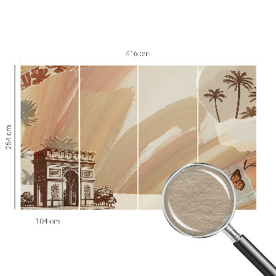 Fotografická tapeta vliesová Exotická cesta