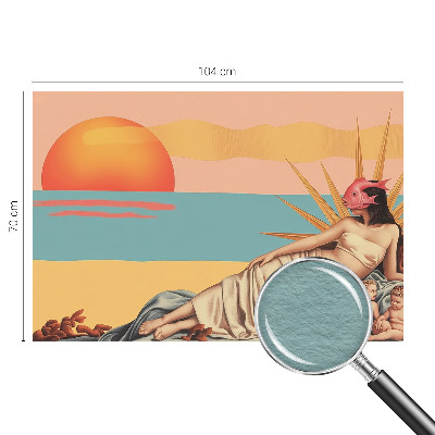 Vliesová fototapeta pro děti Západ surrealismu
