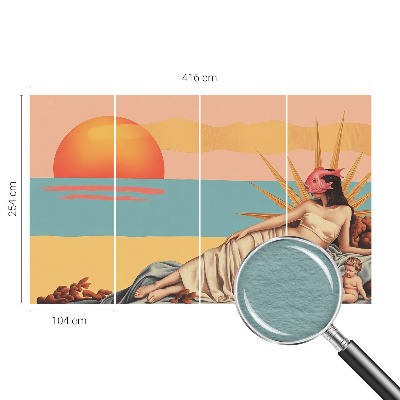 Vliesová fototapeta pro děti Západ surrealismu