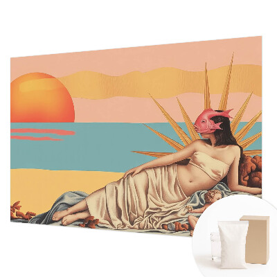 Vliesová fototapeta pro děti Západ surrealismu