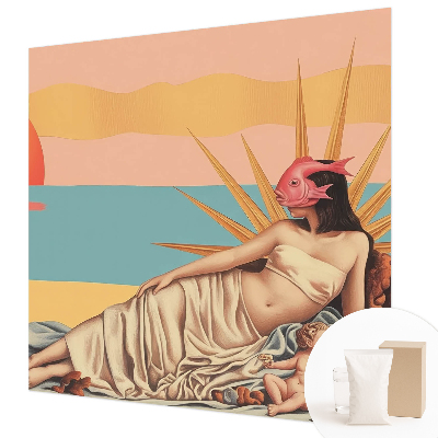 Vliesová fototapeta pro děti Západ surrealismu