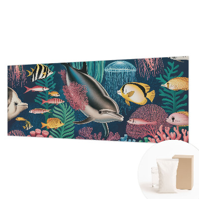 Moderní fototapeta na míru Podvodní fauna