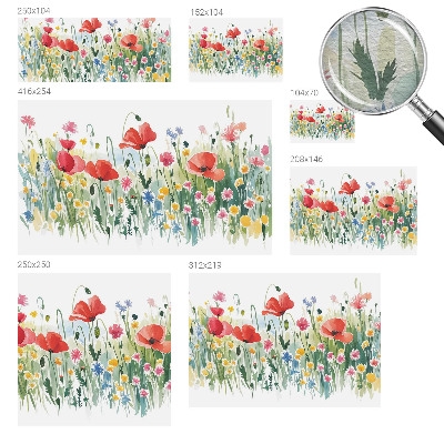 Fototapeta na míru do ložnice Letní louka