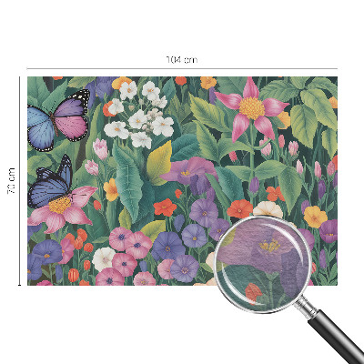 Vliesová fototapeta s potiskem Květinová exploze