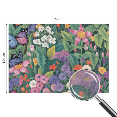 Vliesová fototapeta s potiskem Květinová exploze