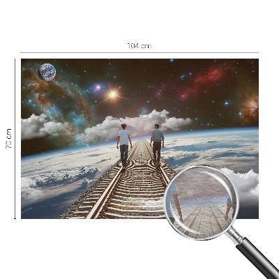 3D fototapeta Vesmírná cesta