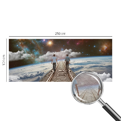 3D fototapeta Vesmírná cesta