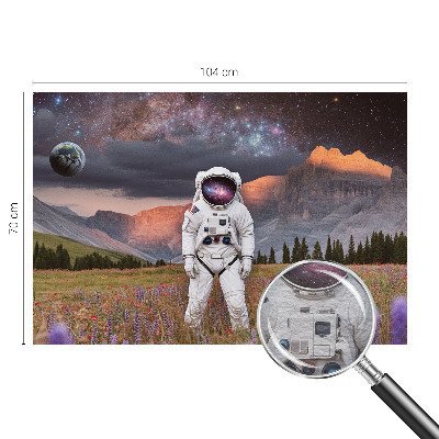 Fototapeta s potiskem na vliesu Kosmická krajina