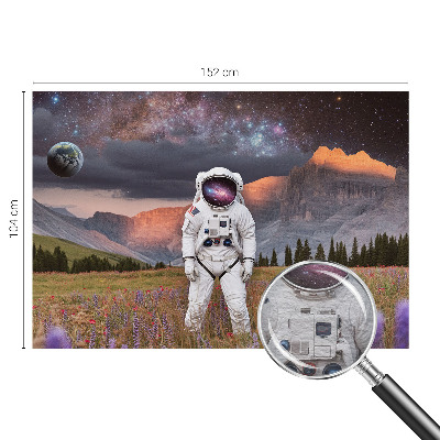 Fototapeta s potiskem na vliesu Kosmická krajina