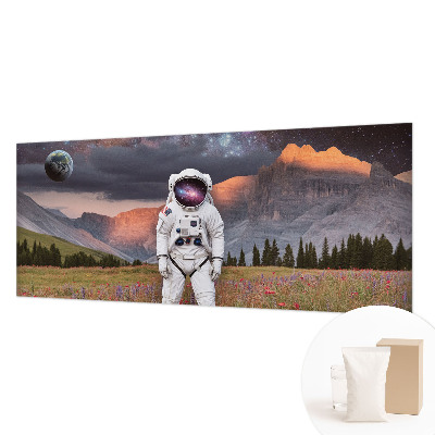 Fototapeta s potiskem na vliesu Kosmická krajina