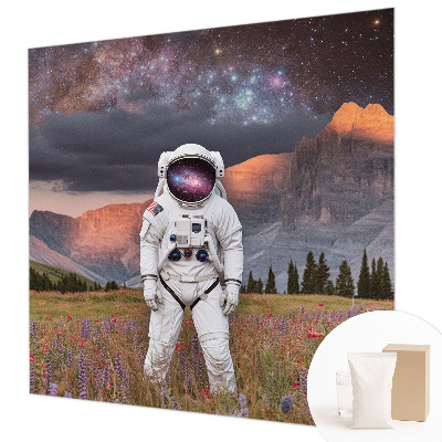 Fototapeta s potiskem na vliesu Kosmická krajina