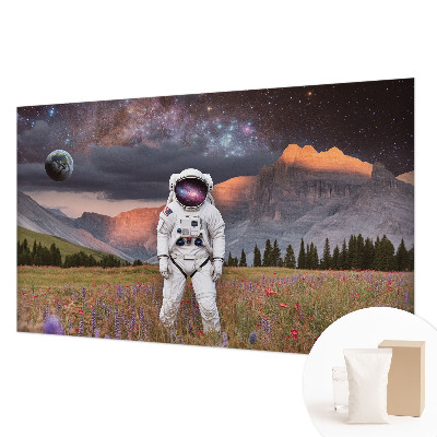Fototapeta s potiskem na vliesu Kosmická krajina