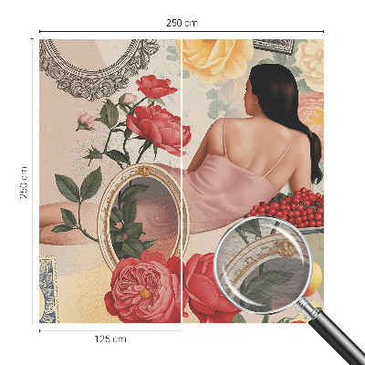 Vliesová fototapeta pro děti Květinová elegance