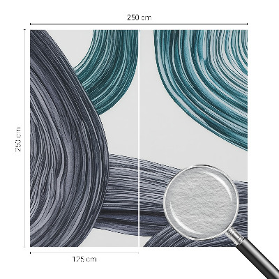 3D fototapeta Tekutinové linky