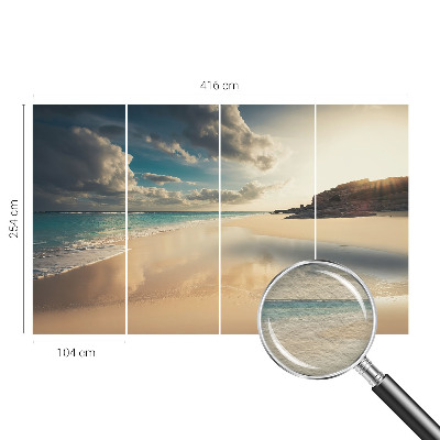 Vliesová fototapeta s potiskem Slunečné pobřeží