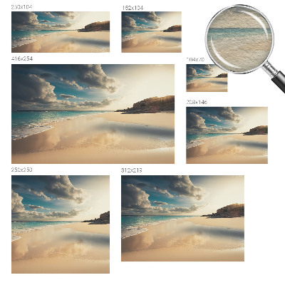 Vliesová fototapeta s potiskem Slunečné pobřeží