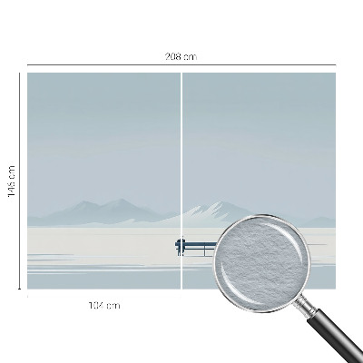 Fototapeta na stěnu Minimalistická krajina