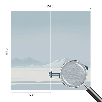 Fototapeta na stěnu Minimalistická krajina