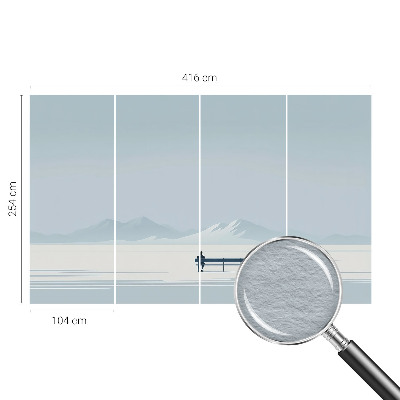 Fototapeta na stěnu Minimalistická krajina
