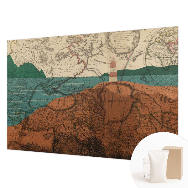 Fototapeta do obýváku Historická mapa