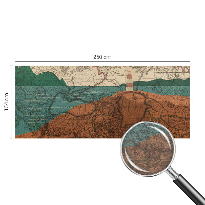 Fototapeta do obýváku Historická mapa