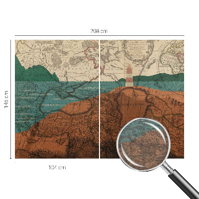 Fototapeta do obýváku Historická mapa