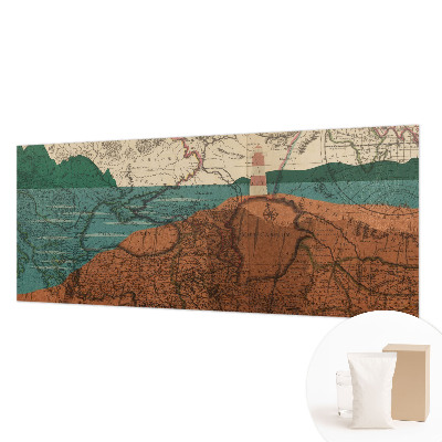 Fototapeta do obýváku Historická mapa