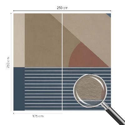 Vliesová fototapeta do obýváků Harmonická geometrie