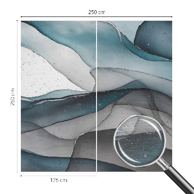 Fototapeta na míru do ložnice Barevné vlny