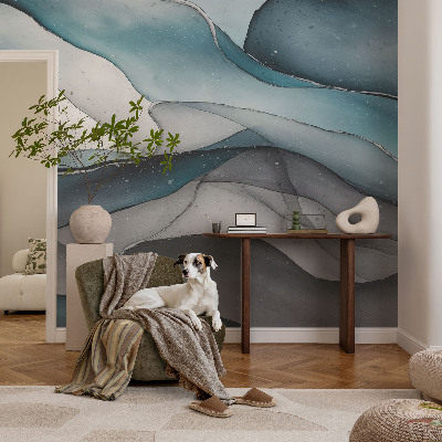 Fototapeta na míru do ložnice Barevné vlny