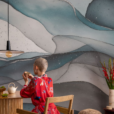 Fototapeta na míru do ložnice Barevné vlny