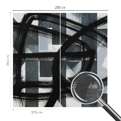 Fototapeta do ložnice Expresivní geometrie