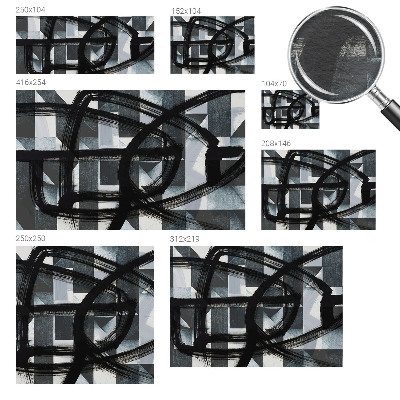 Fototapeta do ložnice Expresivní geometrie