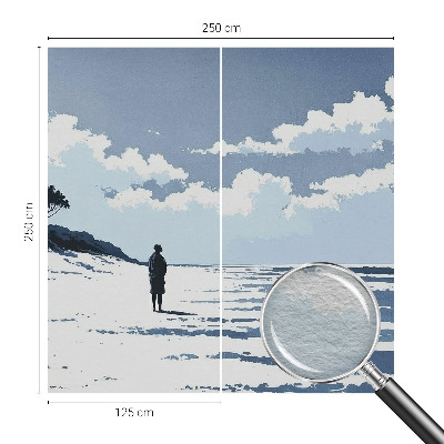 Vliesová fototapeta pro děti Ticho na pláži