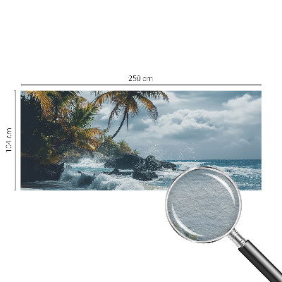 Fototapeta s potiskem na vliesu Exotická pláž