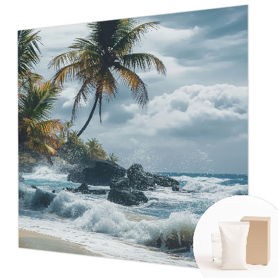 Fototapeta s potiskem na vliesu Exotická pláž