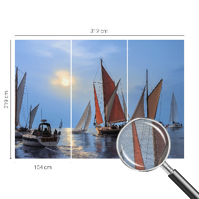 Fototapeta na míru do obýváku Dobrodružství na plachetnici