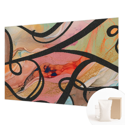 Fototapeta do ložnice Barevný pohyb