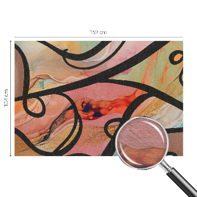 Fototapeta do ložnice Barevný pohyb