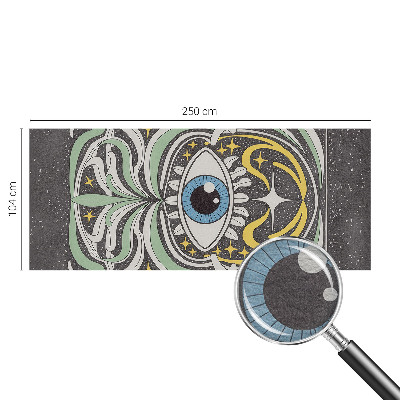 Fototapeta s potiskem na vliesu Symetrické oko