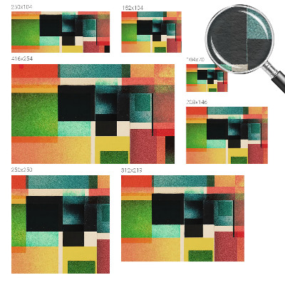 Vliesová fototapeta s potiskem Geometrická abstrakce