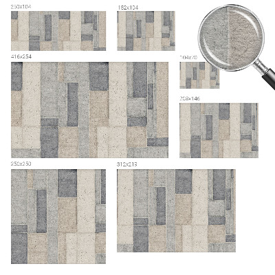 Fototapeta do obýváku Geometrická mozaika