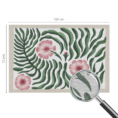 Vliesová fototapeta do obýváků Květiny listy