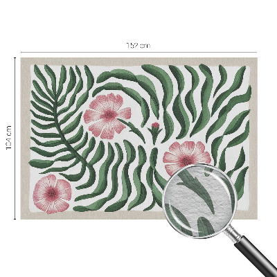 Vliesová fototapeta do obýváků Květiny listy