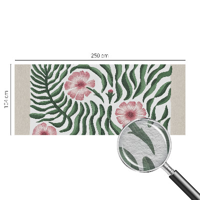 Vliesová fototapeta do obýváků Květiny listy