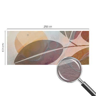 Fototapeta s potiskem na vliesu Harmonické listy