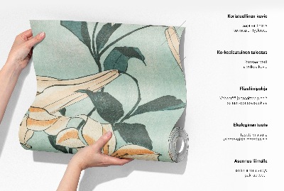 Fotografická tapeta na vliesu Květiny kolibříka