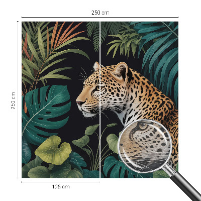 Fototapeta na míru do ložnice Exotický leopard
