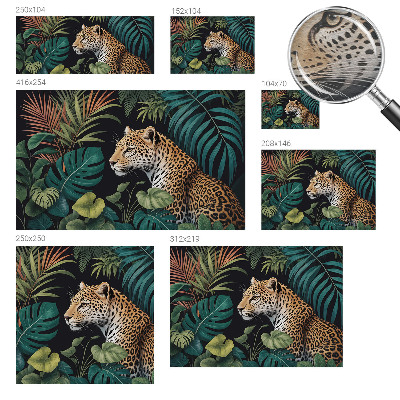 Fototapeta na míru do ložnice Exotický leopard